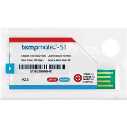 tempmate S1C10A01000 S1C10A01000 teplotní datalogger Měrné veličiny teplota -30 do +70 °C funkce PDF, jednocestný datalogger