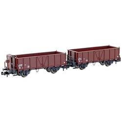 Hobbytrain H24352 2dílná sada otevřených nákladních vozů L6 pro SBB