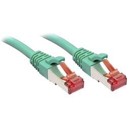 LINDY 47753 RJ45 síťové kabely, propojovací kabely CAT 6 S/FTP 10.00 m zelená s ochranou 1 ks