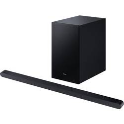 Samsung Ultra Slim Soundbar HW-S711GD Surround System černá Bluetooth®, Dolby Atmos® , Wi-Fi, upevnění na zeď, Ovládání řečí