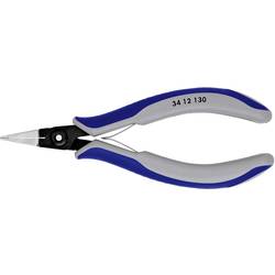 Knipex 34 12 130 pro elektroniku a jemnou mechaniku ploché kleště rovné 135 mm