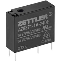 Zettler Electronics Zettler electronics, AZ9371-1A-12DE relé do DPS, monostabilní, 1 cívka, 30 V/DC, 5, 1 ks