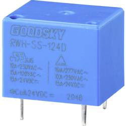 GoodSky RWH-SS-124D relé do DPS 24 V/DC 15 A 1 přepínací kontakt 1 ks Tray