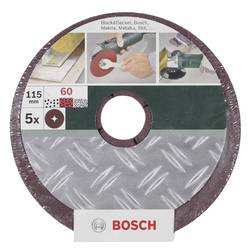 Bosch Accessories 2609256252 brusný papír pro brusné kotouče Zrnitost 80 (Ø) 125 mm 5 ks