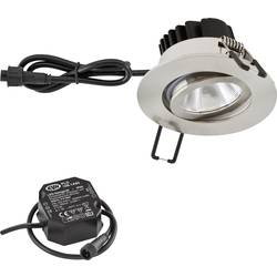 EVN PC650N61302 EVN Lichttechnik LED vestavné svítidlo, LED, pevně vestavěné LED, 6 W, nerezová ocel