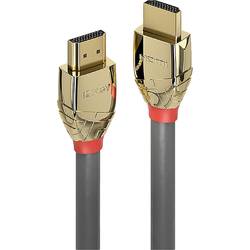 LINDY kabel Zástrčka HDMI-A, Zástrčka HDMI-A 5.00 m šedá 37604 8K UHD HDMI kabel