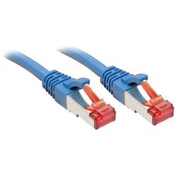 LINDY 47715 RJ45 síťové kabely, propojovací kabely CAT 6 S/FTP 0.30 m modrá 1 ks