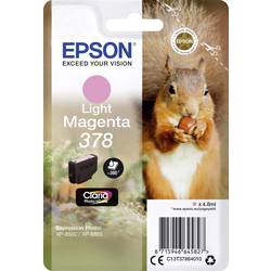 Epson Ink T3786, 378 originál světlá purpurová C13T37864010