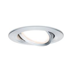 Paulmann 93450 Nova vestavné svítidlo, LED, LED, 6 W, Hliník (soustružený)