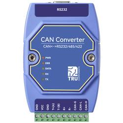 TRU COMPONENTS TC-ECAN-401 multifunkční modul CAN datová sběrnice, Modbus-RTU, RS-485, RS-422 , RS-232 12 V/DC, 24 V/DC 1 ks