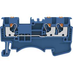 Degson DS1.5-TW-01P-12-00A(H) průchodková svorka pružinové připojení modrá 1 ks