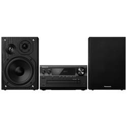 Panasonic SC-PMX802E-K stereo systém Air-Play, Bluetooth, CD, DAB+, USB, Wi-Fi, FM, AUX, Spotify, Tidal, Deezer, Multiroom 2 x 60 W černá