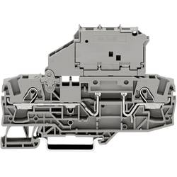 WAGO 2006-1621 jistící svorka 7.50 mm pružinová svorka osazení: L šedá 1 ks
