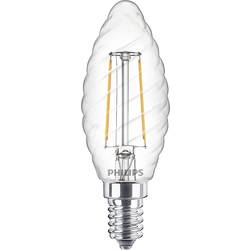 Philips Lighting 76235300 LED Energetická třída (EEK2021) E (A - G) E14 svíčkový tvar 2 W = 25 W teplá bílá (Ø x d) 3.5 cm x 9.7 cm 1 ks