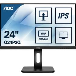 AOC Q24P2Q LCD monitor 60.5 cm (23.8 palec) 2560 x 1440 Pixel 16:9 4 ms IPS LED