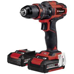 Einhell TE-CD 18/40 Li-i +64 (2x2,0Ah) 2cestný-aku příklepový šroubovák vč. 2x aku, vč. nabíječky, kufřík