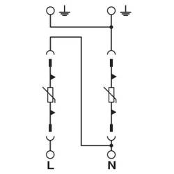 Phoenix Contact 2801532 VAL-MS-T1/T2 48/12.5/1+1V svodič pro přepěťovou ochranu 1 ks