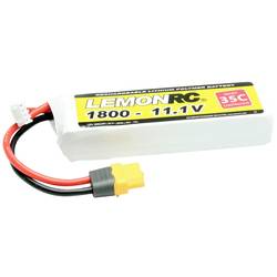 LemonRC akupack Li-Pol (modelářství) 11.1 V 1800 mAh Počet článků: 3 35 C Softcase XT60