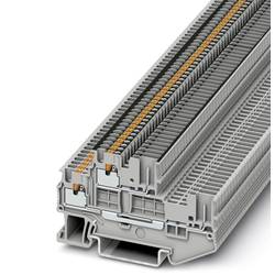 Phoenix Contact 3212468 dvojitá svorka 3.5 mm rychlé připojení šedá 50 ks