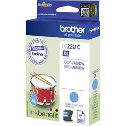 Brother Ink LC-22U C originál azurová LC22UC