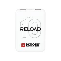 Skross Reload 10 powerbanka 10000 mAh Li-Ion bílá Indikátor stavu