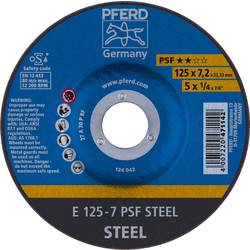 PFERD 62012634 Psf Steel brusný kotouč lomený Průměr 125 mm Ø otvoru 22.23 mm 10 ks