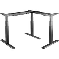 LogiLink konstrukce psacího stolu pro práci vsedě i ve stoje elektricky výškově nastavitelné Rozsah výšky: 620 do 1280 mm (š x h) 1200 mm x 620 mm černá EO0016