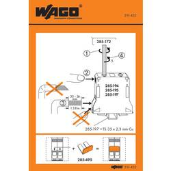 WAGO 210-422 nálepka s pokyny 100 ks
