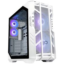 Cooler Master HAF700 White midi tower PC skříň bílá 4 předinstalované LED ventilátory, prachový filtr