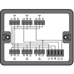 WAGO 899-631/149-000 rozvodný box 899 25 A černá 1 ks