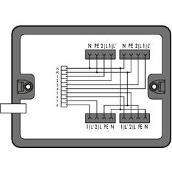 WAGO 899-631/453-000 rozvodný box 899 16 A černá 1 ks
