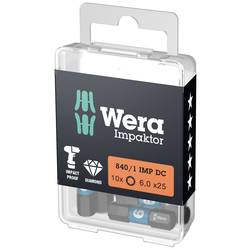 Wera 05057605001 bit s více hranami 5 D 6.3 10 ks