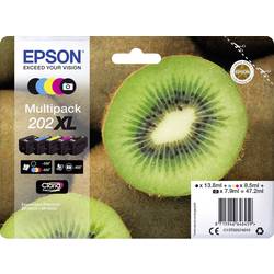 Epson Ink T02G7, 202XL originál kombinované balení černá, foto černá, azurová, purppurová, žlutá C13T02G74010