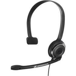 Sennheiser PC 7 USB Sluchátka On Ear kabelová, 504196, mono, černá, Potlačení hluku