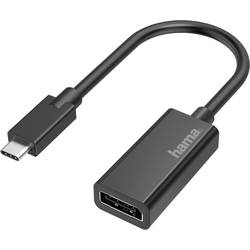 Hama USB 2.0 adaptér [1x zásuvka DisplayPort - 1x USB-C® zástrčka]