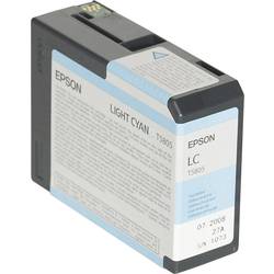 Epson Ink T5805 originál světlá azurová C13T580500