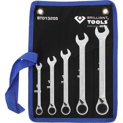 Brilliant Tools BT013205 BT013205 sada ráčnových očkových klíčů Délka klíče (cm) (jen pro nadpis) 8 - 53 mm