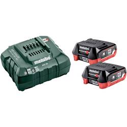 Metabo Basic-Set 12V 2 x LiHD 4.0 Ah 685301000 akumulátor do nářadí a nabíječka 12 V 4 Ah LiHD