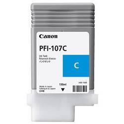 Canon Ink PFI-107C originál azurová 6706B001