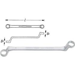 Hazet 630-8X9 630 oboustranný očkový klíč Délka klíče (cm) (jen pro nadpis) 8 - 9 mm