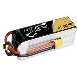 Tattu akupack Li-Pol (modelářství) 22.2 V 4500 mAh Počet článků: 6 25 C Softcase XT90