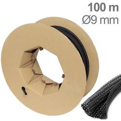 TRU COMPONENTS TC-12352452 T24CA012 ochranný oplet černá polyester 9 do 10 mm 100 m