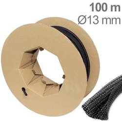 TRU COMPONENTS TC-12352456 T24CA013 ochranný oplet černá polyester 13 do 14 mm 100 m