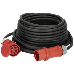 Brennenstuhl 1169390250 napájecí prodlužovací kabel 32 A černá 25 m H07RN-F 5G 4 mm²