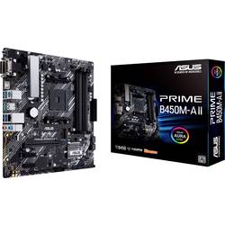 Asus PRIME B450M-A II Základní deska Socket (PC) AMD AM4 Tvarový faktor Micro-ATX Čipová sada základní desky AMD® B450