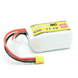 LemonRC akupack Li-Pol (modelářství) 11.1 V 650 mAh Počet článků: 3 35 C Softcase XT30