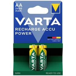 Varta RECH.AC.Power AA2400mAh Bli 2 akumulátor AA, Ni-MH, 2400 mAh, 1.2 V, 2 ks