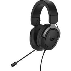 Asus TUF H3 Gaming Sluchátka Over Ear kabelová 7.1 Surround Gun Metall