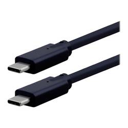 Roline USB kabel USB 3.2 Gen2x2 USB-C ® zástrčka, USB-C ® zástrčka 1.50 m černá 11.02.9077