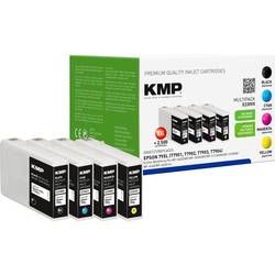 KMP Ink náhradní Epson 79XL, T7901, T7902, T7903, T7904 kompatibilní kombinované balení černá, azurová, purppurová, žlutá E220VX 1628,4005